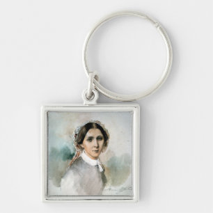 Porte-clés Portrait de Clara Schumann 1853