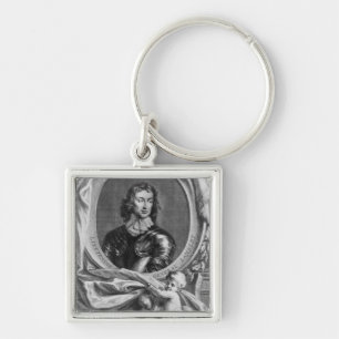 Porte-clés Portrait de Général de corps John