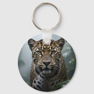 Porte-clés Portrait de jaguar en jungle