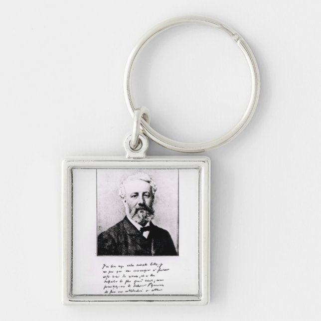Porte-clés Portrait de Jules Verne (Devant)