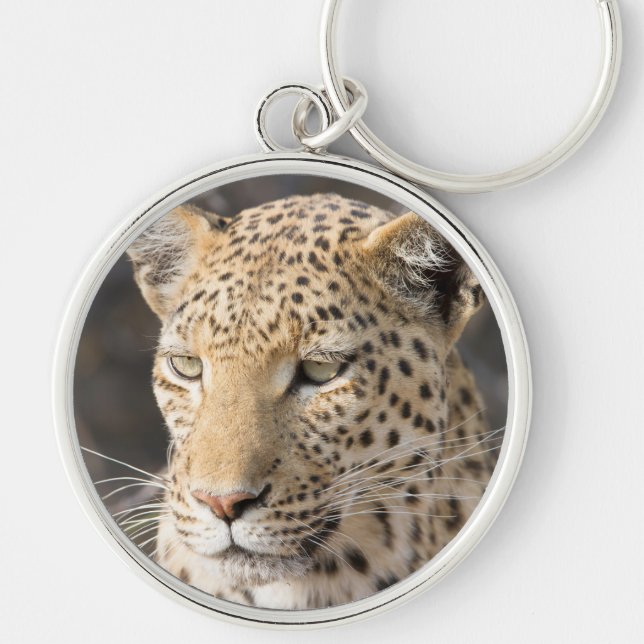 Porte-clés Portrait de Léopard (Devant)