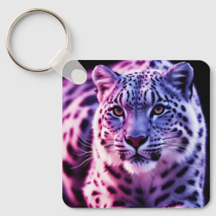 Porte-clés Portrait de léopard des neiges