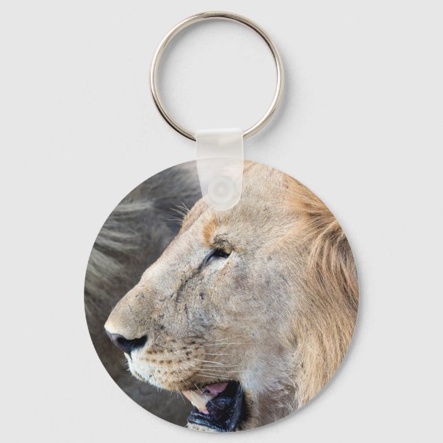 Porte-clés Portrait de Lion (Recto)