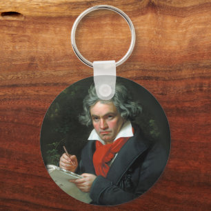Porte-clés Portrait de Ludwig van Beethoven Musique classique