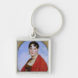 Porte-clés Portrait de Madame Aymon, ou belle Zelie de La