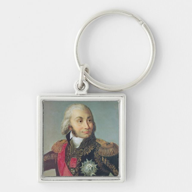 Porte-clés Portrait de maréchal Jean-Baptiste Jourdan (Devant)