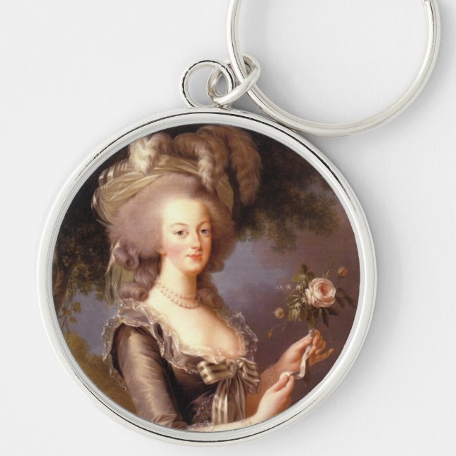 Porte-clés Portrait de Marie Antoinette, reine de France (Devant)
