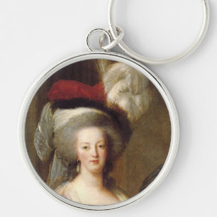 Porte-clés Portrait de Marie Antoinette, reine de France