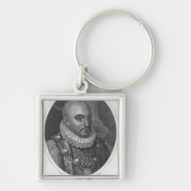 Porte-clés Portrait de Michel de Montaigne (Devant)