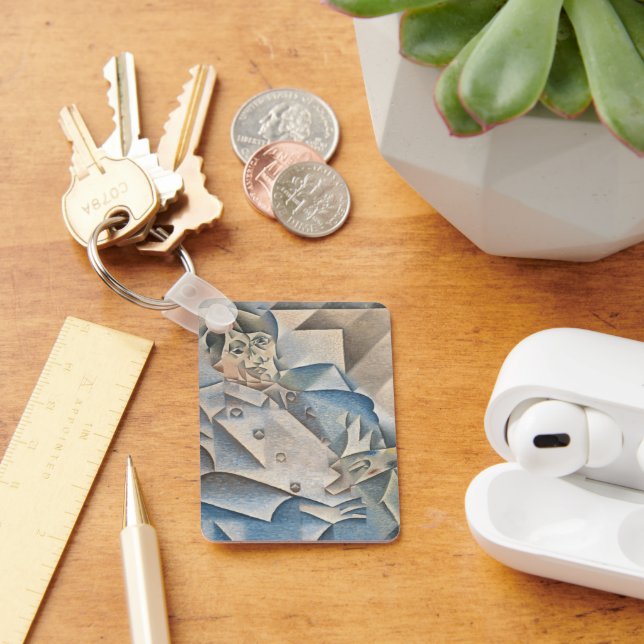 Porte-clés Portrait de Pablo Picasso par Juan Gris (Bureau)