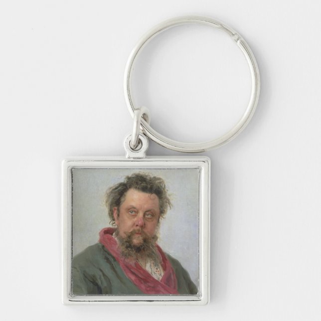 Porte-clés Portrait de Petrovich modeste Moussorgsky 1881 (Devant)