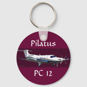 Porte-clés Portrait de Pilatus PC-12, Pilatus, PC 12