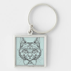 Porte-clés Portrait de ragondin du Maine