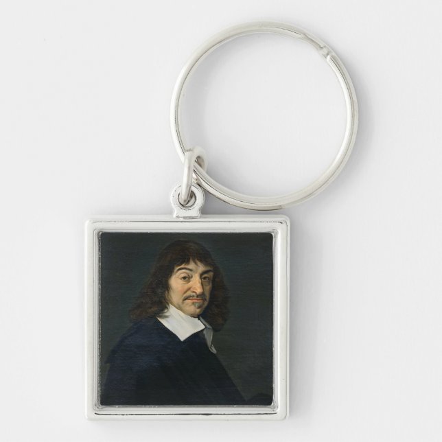 Porte-clés Portrait de Rene Descartes c.1649 (Devant)