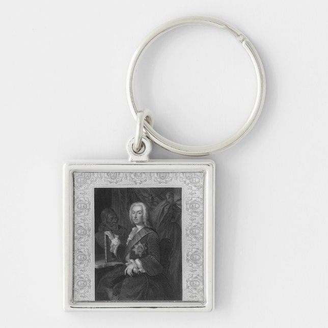 Porte-clés Portrait de Richard Boyle, comte de Burlington (Devant)