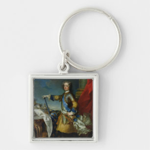 Porte-clés Portrait de roi de Louis XV de la France, c.1727