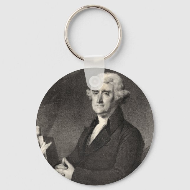 Porte-clés Portrait de Thomas Jefferson (Recto)