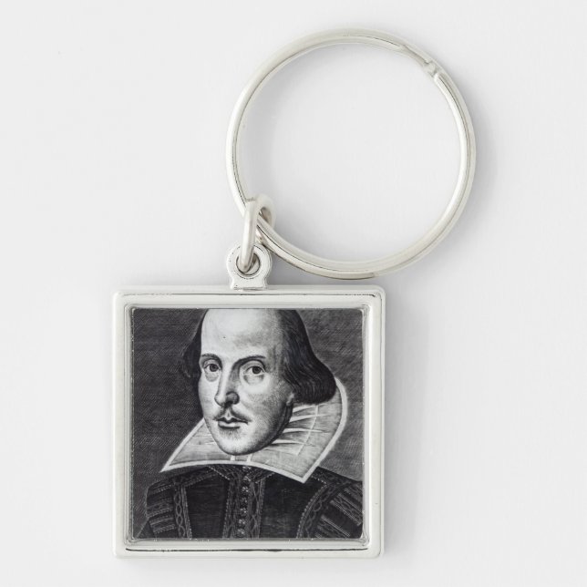 Porte-clés Portrait de William Shakespeare (Devant)