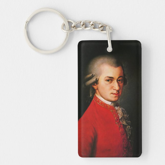 Porte-clés Portrait de Wolfgang Amadeus Mozart (Devant)