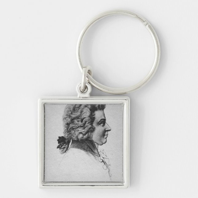 Porte-clés Portrait de Wolfgang Amadeus Mozart (Devant)