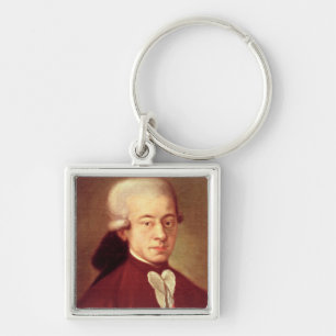 Porte-clés Portrait de Wolfgang Amadeus Mozart après 1770