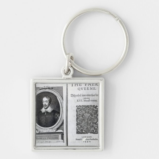 Porte-clés Portrait d'Edmund Spenser et (Devant)