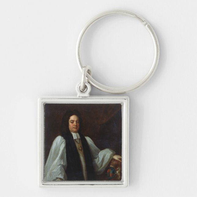 Porte-clés Portrait d'évêque John Robinson c.1711 (Devant)