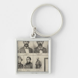 Porte-clés Portrait d'hommes militaires, Minnesota