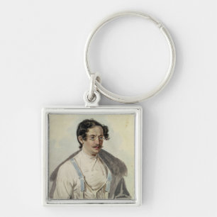 Porte-clés Portrait d'Ivan Annenkov en prison de Peter, 1836