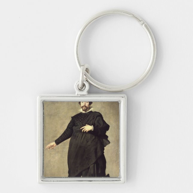 Porte-clés Portrait du bouffon Pablo De Valladolid (Devant)
