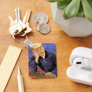 Porte-clés Portrait du Docteur Gachet par Vincent van Gogh