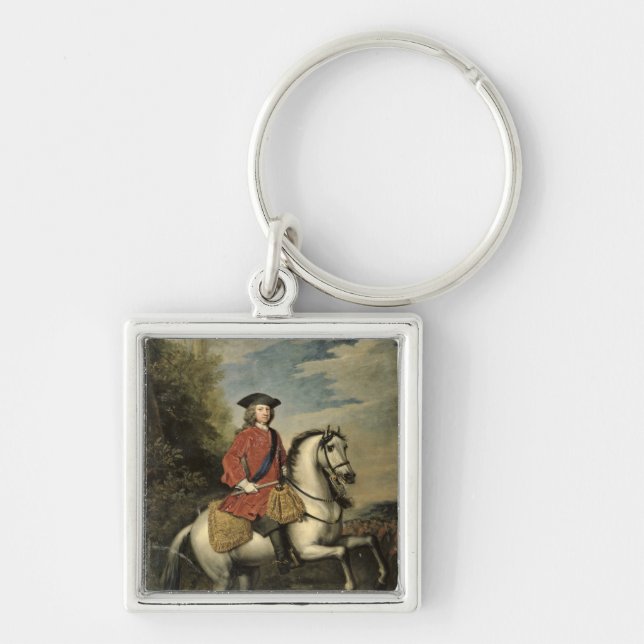 Porte-clés Portrait du Roi George I, 1717 (Devant)
