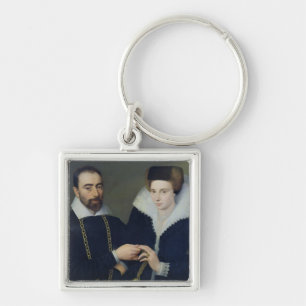 Porte-clés Portrait d'un couple