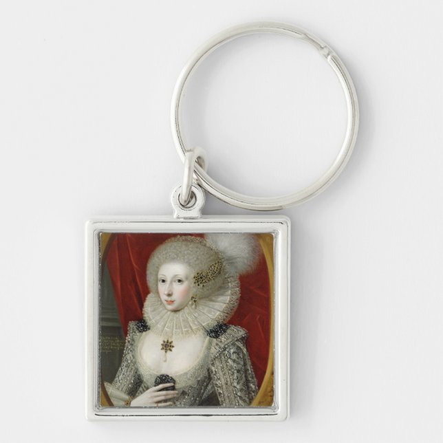 Porte-clés Portrait d'une femme, probablement coton de (Devant)