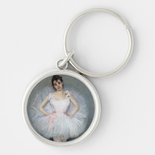 Porte-clés Portrait d'une jeune ballerine (Devant)