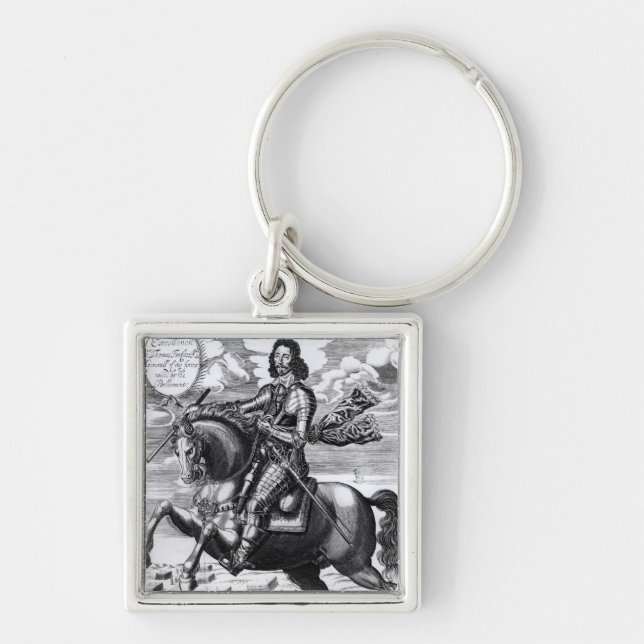 Porte-clés Portrait équestre (Devant)