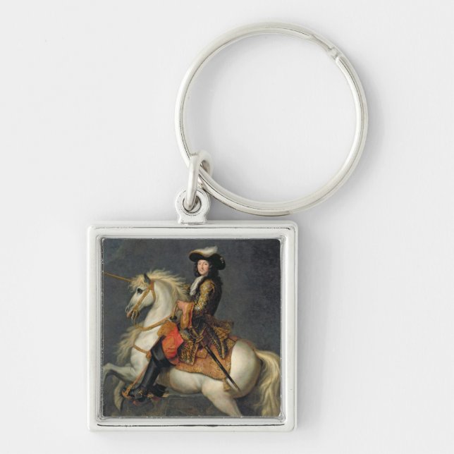 Porte-clés Portrait équestre de Louis XIV (Devant)