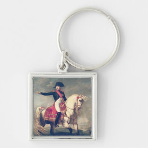Porte-clés Portrait équestre du napoléon I 1810