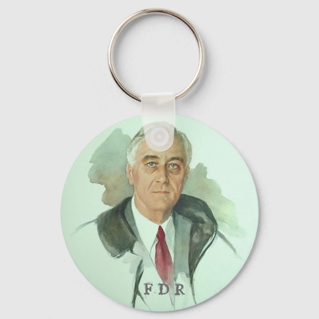 Porte-clés Portrait FDR (Recto)