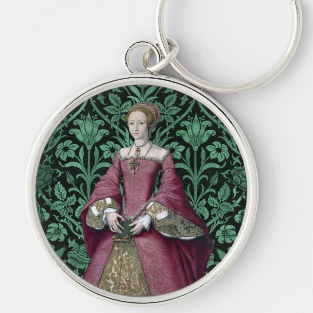 Porte-clés Portrait Princesse Elizabeth Tudor, Reine (Devant)