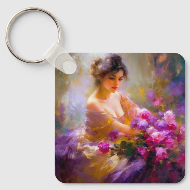 Porte-clés Portrait sensuel (Recto)