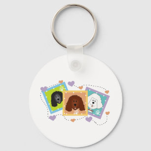Porte-clés Portraits de chiens T-shirts et cadeaux