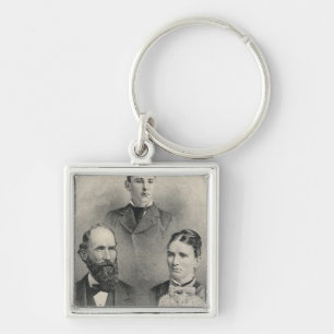 Porte-clés Portraits de la famille Chiles