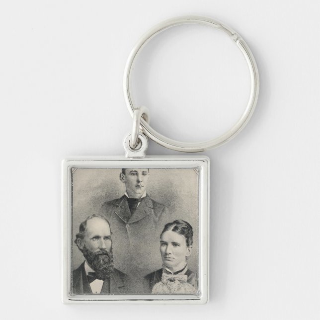 Porte-clés Portraits de la famille Chiles (Devant)