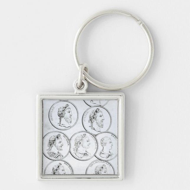 Porte-clés Portraits des empereurs romains (Devant)
