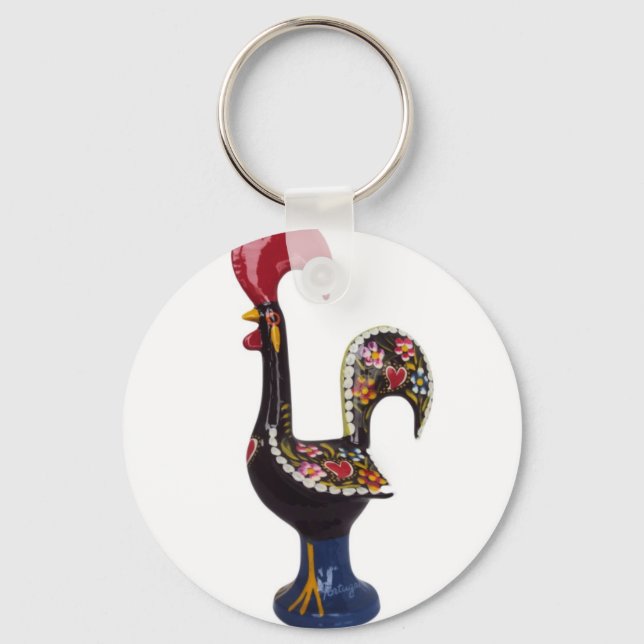 Porte-clés Portuguese Lucky Rooster (Recto)