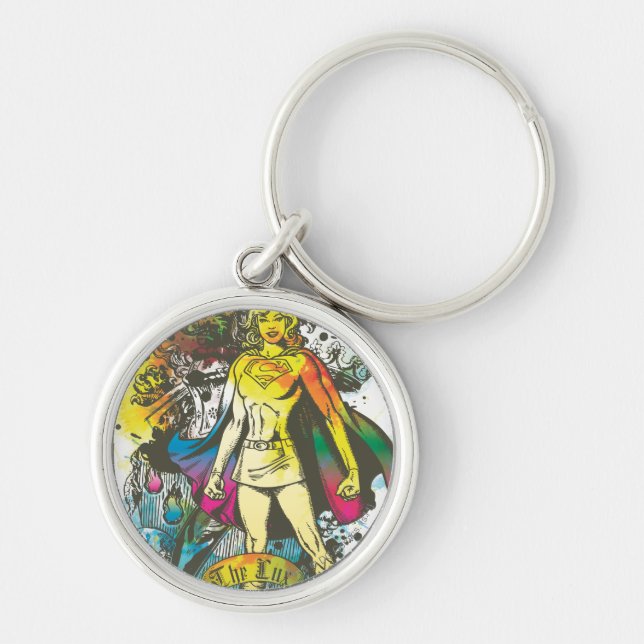 Porte-clés Pose Supergirl Le Lux (Devant)