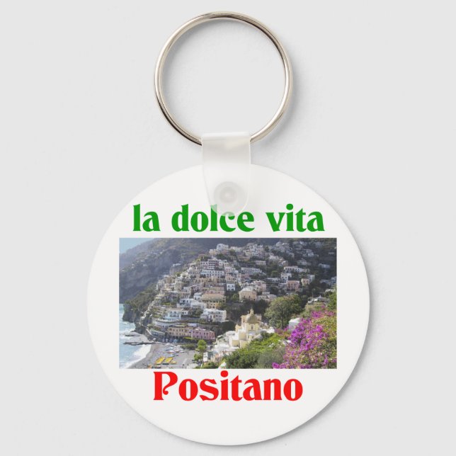 Porte-clés Positano Italie (Recto)