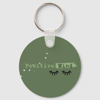 Porte-clés Positive Mind - Green Key Ring
