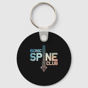 Porte-clés Post Spine Chirurgie Art Pour Hommes Femmes Spine 